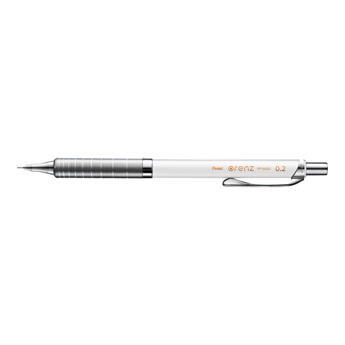 PENTEL 派通 ORENZ 金屬筆桿自動鉛筆 0.2 白色 1支
