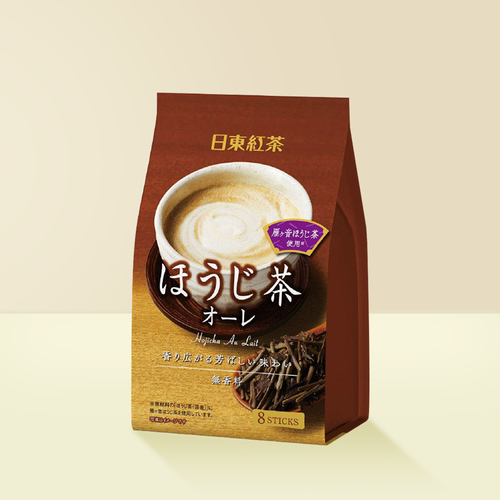 NITTOH-TEA 日東紅茶 速溶焙茶歐蕾 14gx8袋