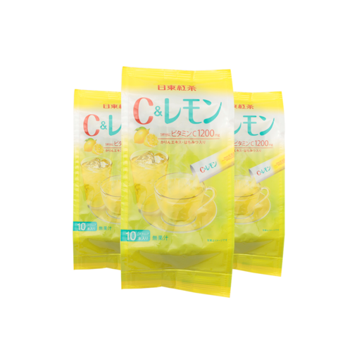 NITTOH-TEA 日東紅茶 檸檬維生素C速溶茶粉末沖劑 10包×3