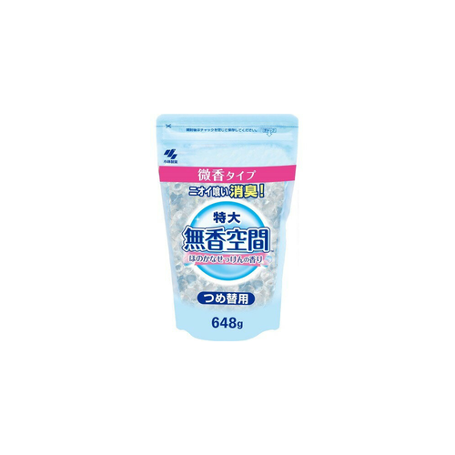 KOBAYASHI 小林製藥 房間除味清新劑 肥皂香 特大替換袋裝 648g
