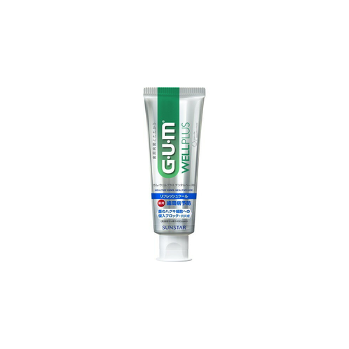 GUM Well PLUS 預防牙周病清新涼爽高濃氟牙膏  125g