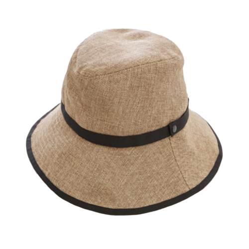 COGIT PRECIOUS UV 寬帽檐可摺疊防曬帽 自然色 頭圍56-58cm