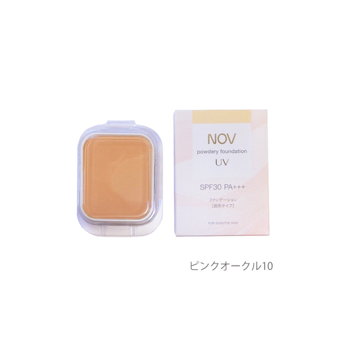 TOKIWA 常盤藥品工業 NOV 柔光遮瑕保濕粉餅UV 替換裝 #PO10明亮粉 12g