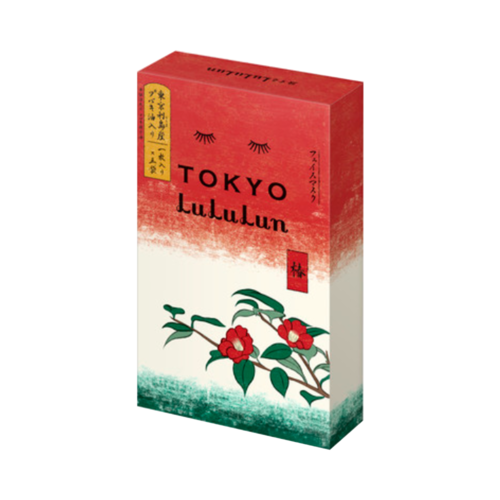 LULULUN 地域限定系列 東京Lululun温和滋潤山茶花面膜 1片×5袋/盒
