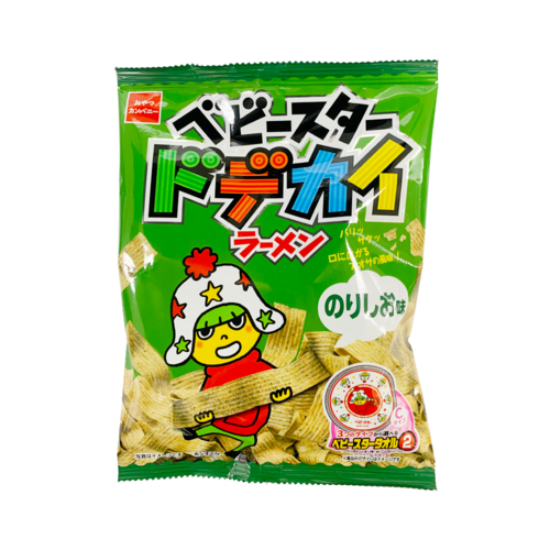 OYATSU BABY STAR 鹹香酥脆海苔味油炸寬面 73g