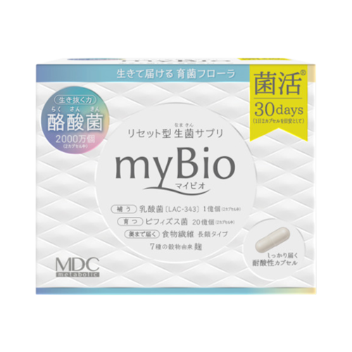 METABOLIC myBio 活菌膳食纖維清爽身體益生元膠囊 30日量 60粒