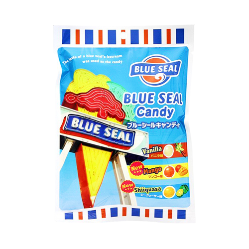 BLUE SEAL Blue seal 冰品店什錦口味糖果 76g/袋