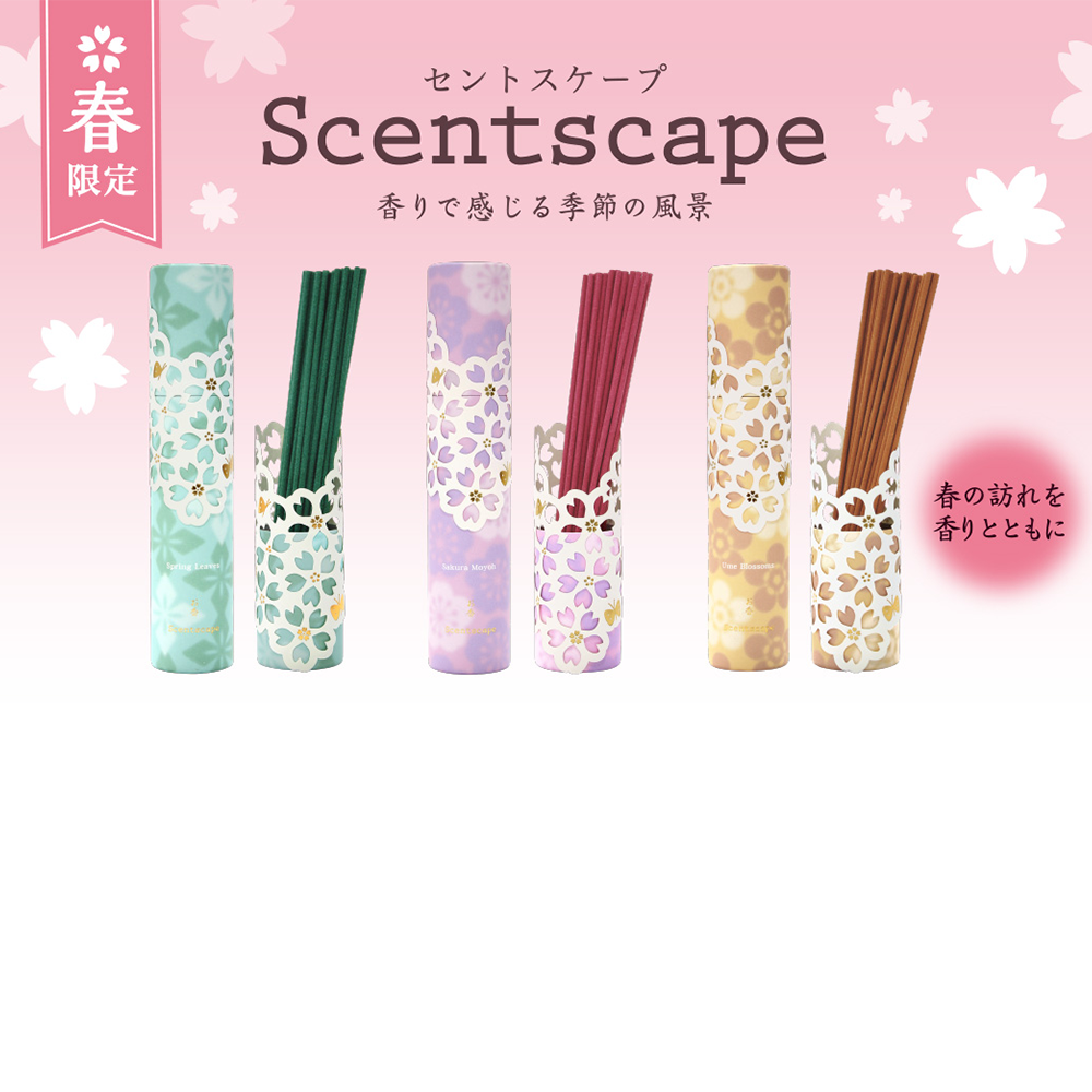 日本香堂 Scentscape春季限定線香 暗香疏影 40支