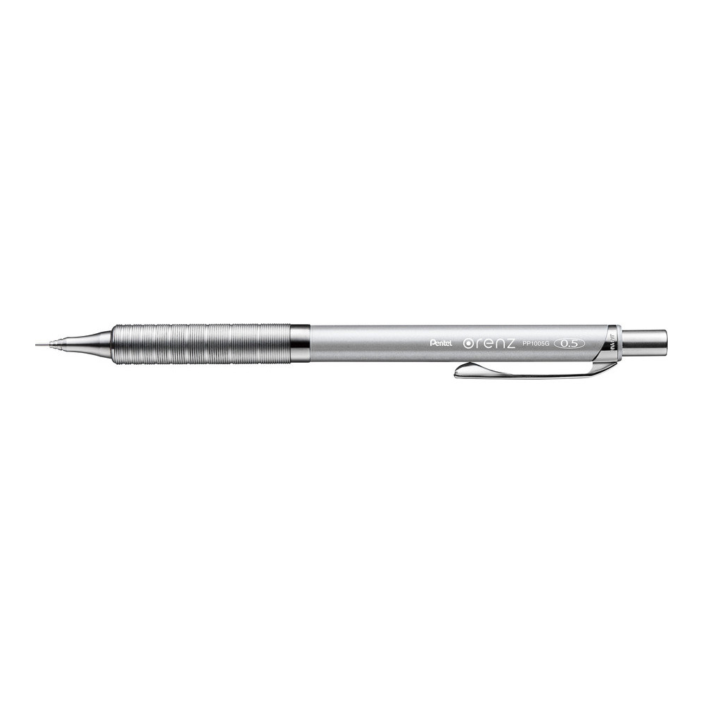 PENTEL 派通 ORENZ 金屬筆桿自動鉛筆 0.5  銀色 1支