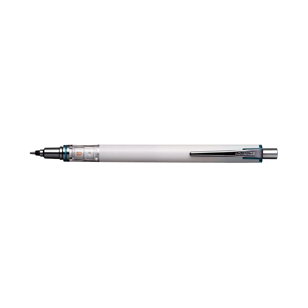 UNI 三菱鉛筆 KURUTOGA Advance 防斷芯自動鉛筆 白色 0.5mm 1支