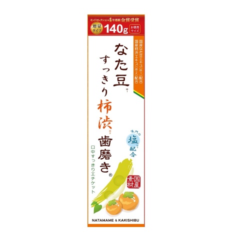 SANWATSUSYO 三和通商 刀豆柿油抗菌清新牙膏 140克