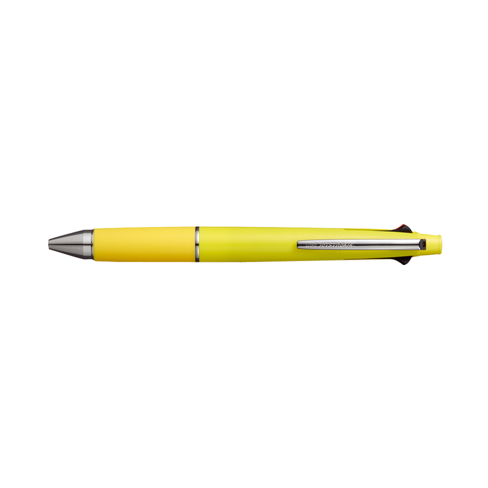 UNI 三菱鉛筆 Jetstream 流暢多功能筆4＆1 檸檬黃 0.5mm 1支（4色）