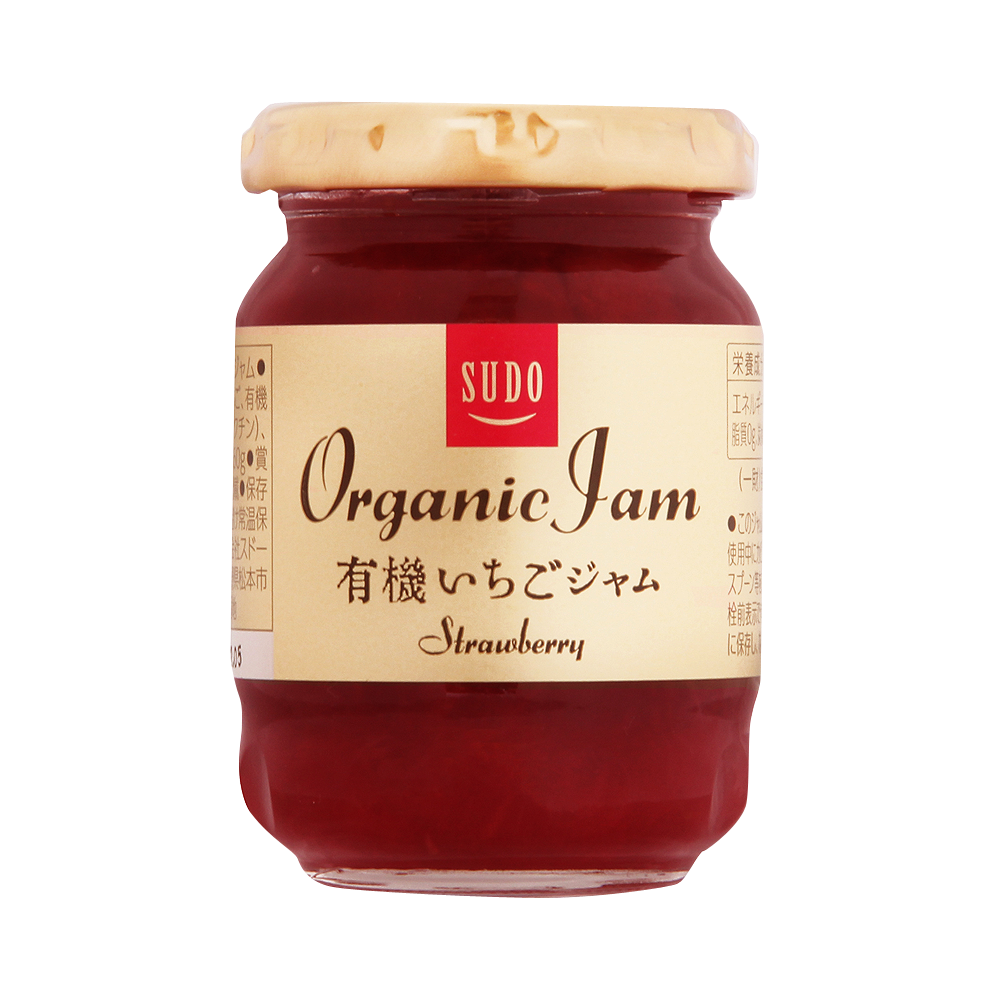Sudo Jam 清爽酸甜有機果醬 草莓 160g/瓶