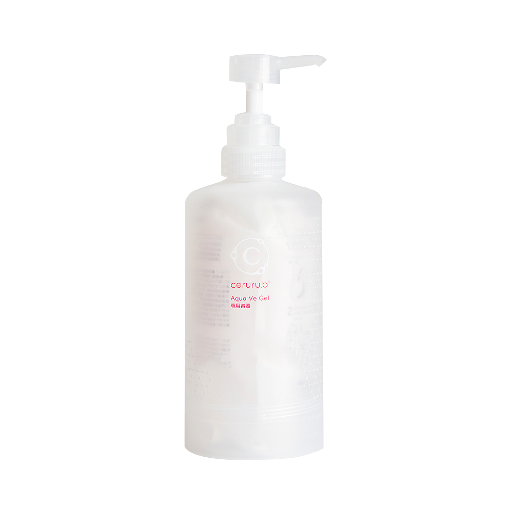 ceruru.b professional Aqua VE保濕護理啫喱專用瓶 容量：400g