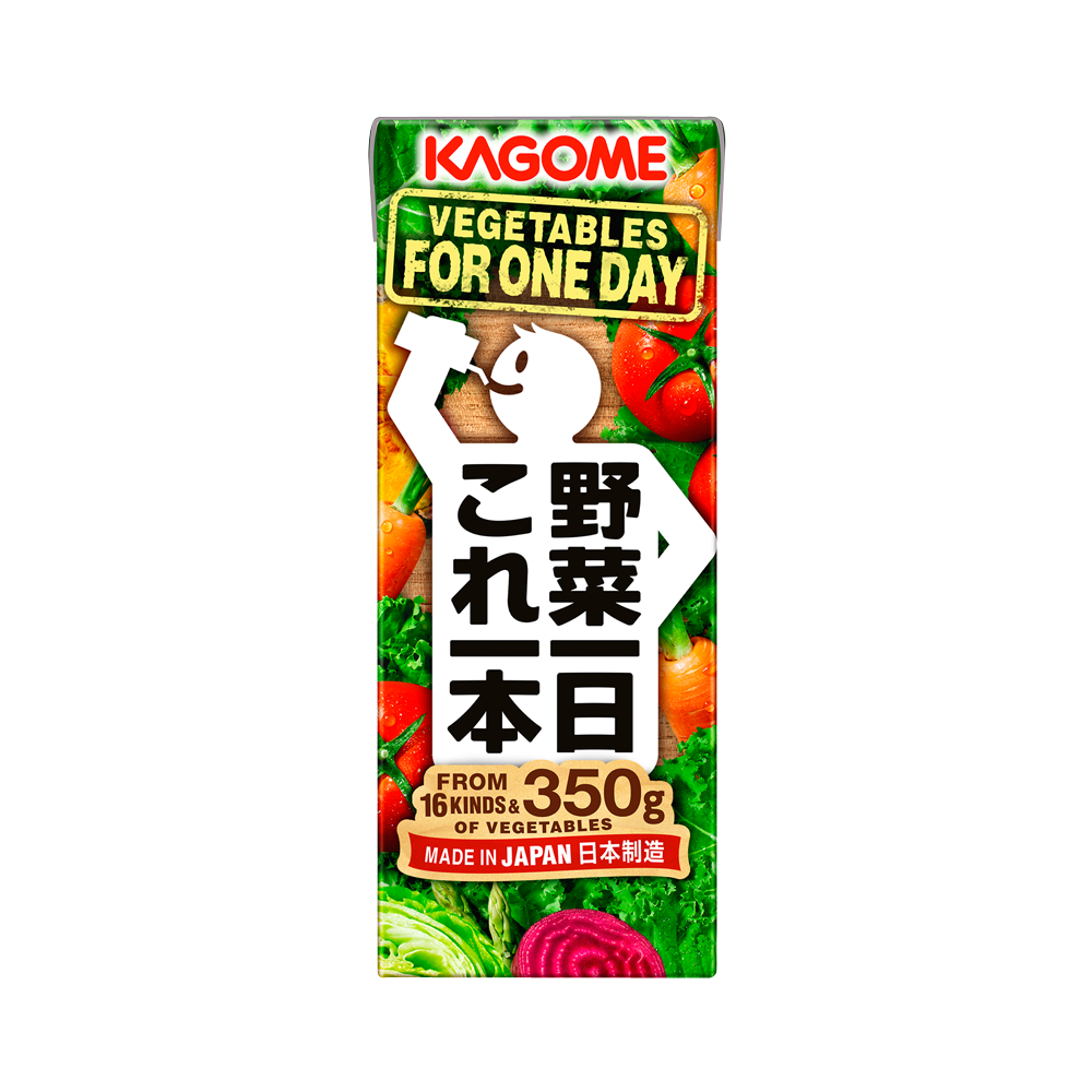 KAGOME 可果美 野菜一日果蔬汁 200ml×12盒