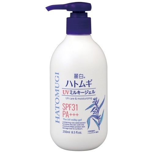 KUMANOYUSHI 熊野油脂 麗白薏仁UV防曬啫喱 250ML