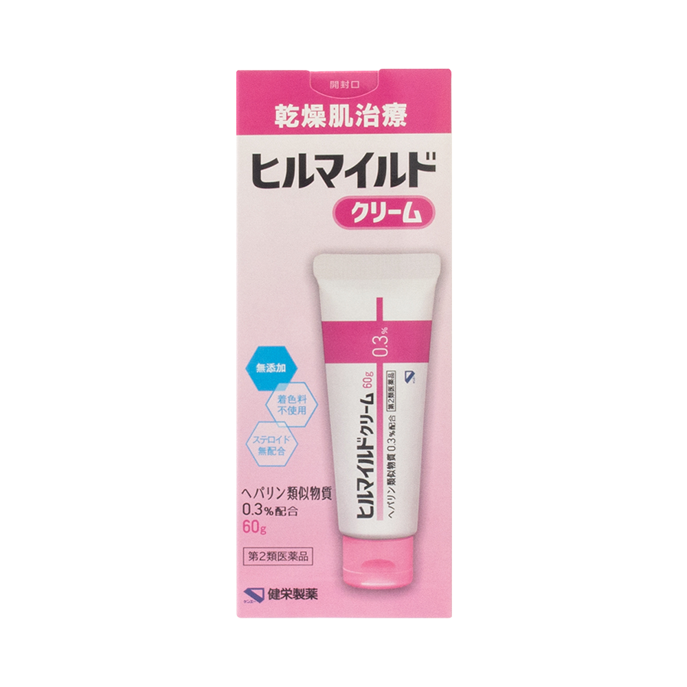 健榮製藥 HIRUMAIRUDO 乾燥肌用保濕温和乳霜 60g