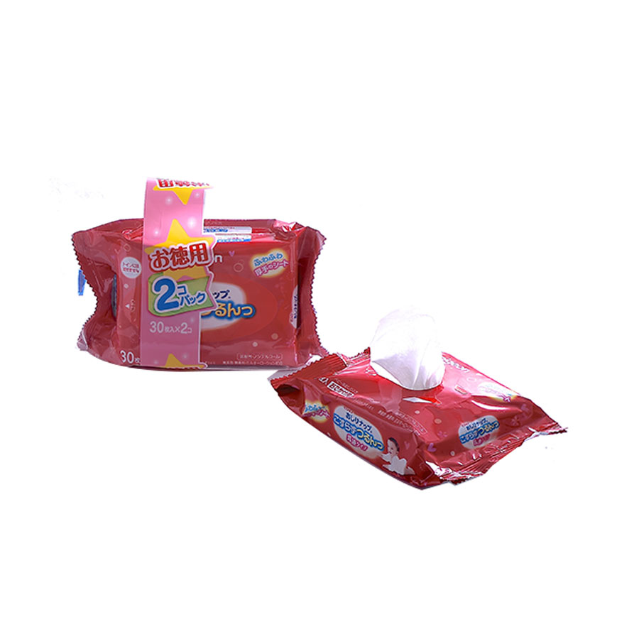 PIGEON 貝親 嬰兒護膚乳液濕巾便攜裝  30片x2 2包