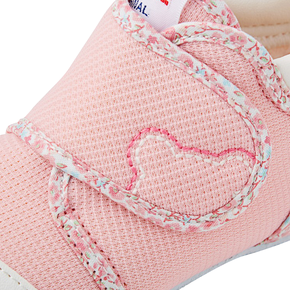 MIKIHOUSE 可愛舒適嬰兒學步鞋 一段 粉色 12.5cm