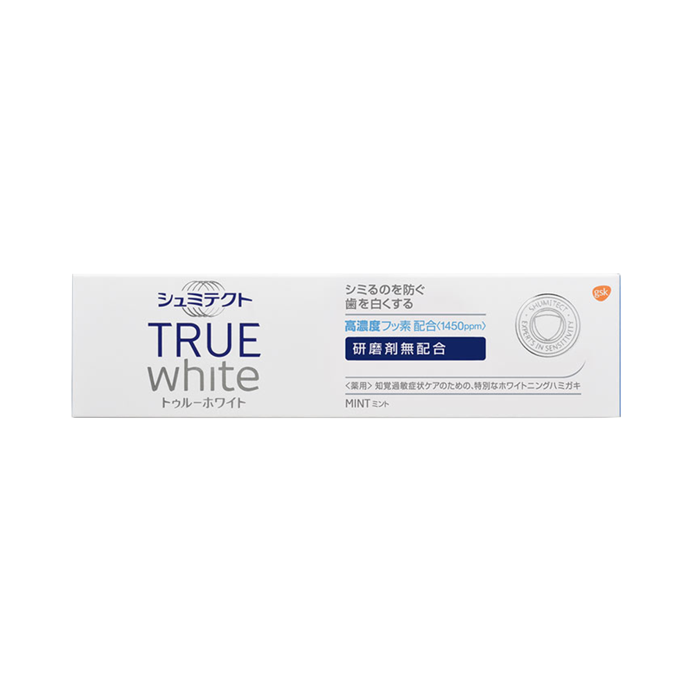 Earth製藥 舒適達 True White 牙齒敏感用亮白牙膏 80g