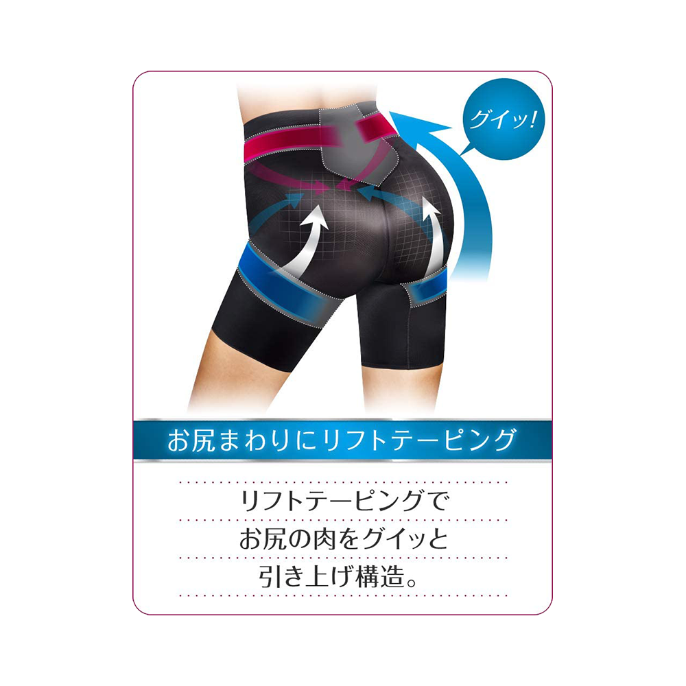 Reckitt Benckiser Japan 薇婷 Medi QttO 骨盆支撐提臀塑形短褲 M 1條