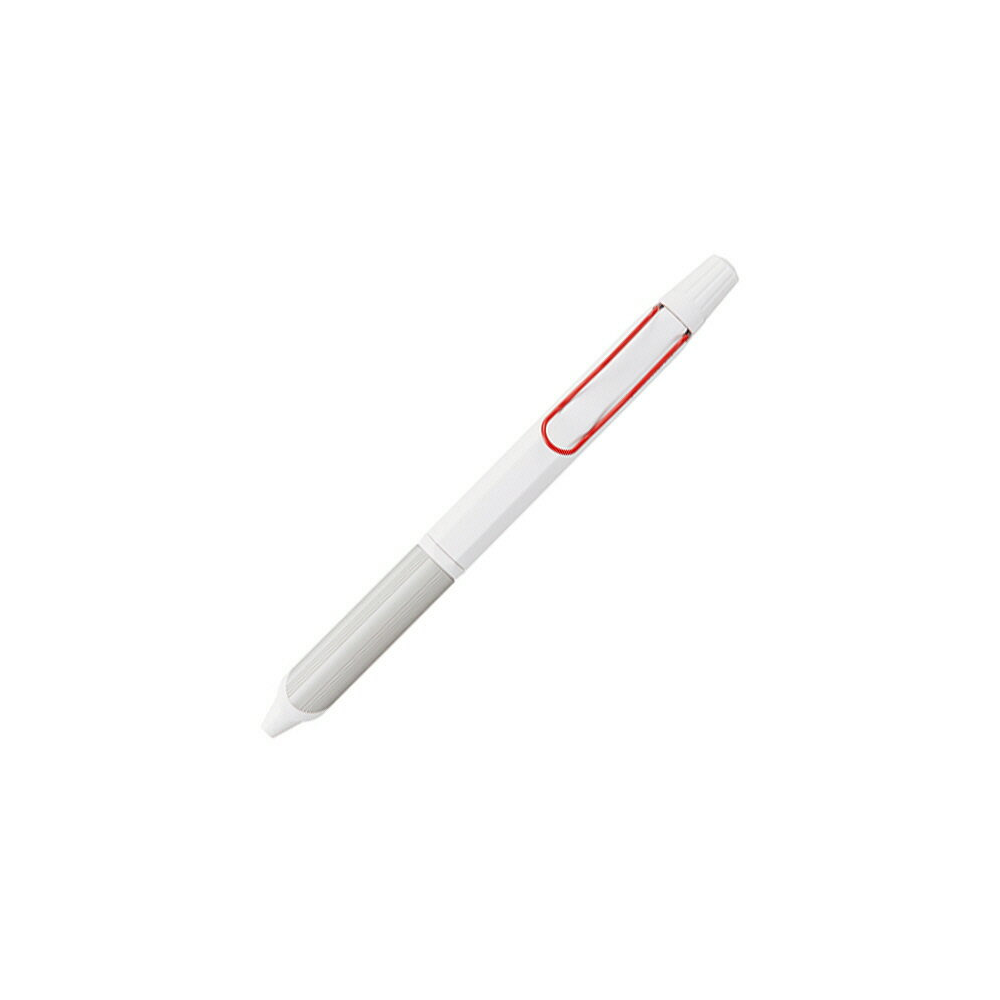 UNI 三菱鉛筆 0.28纖細圓珠筆 紅白色 1個