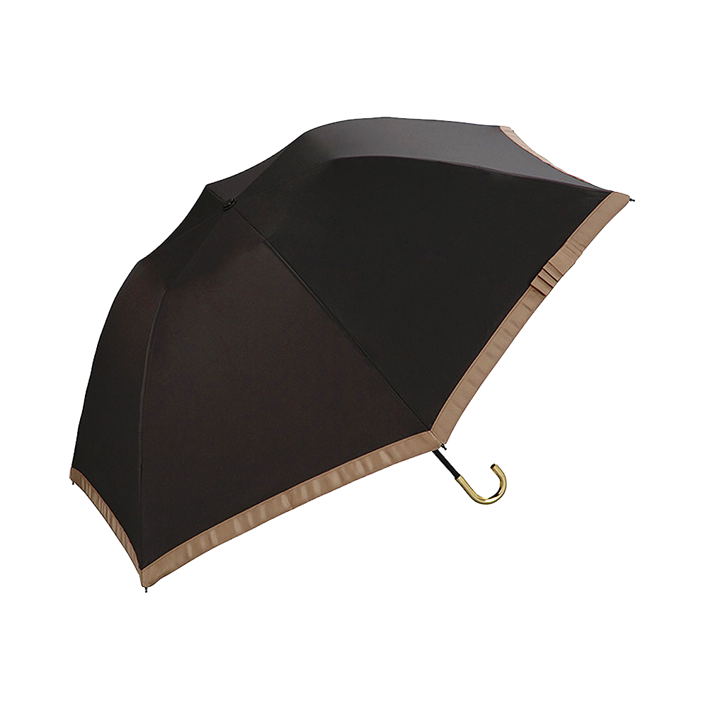 w.p.c 鳥籠絲帶晴雨兩用摺疊傘 迷你款 黑色 1把
