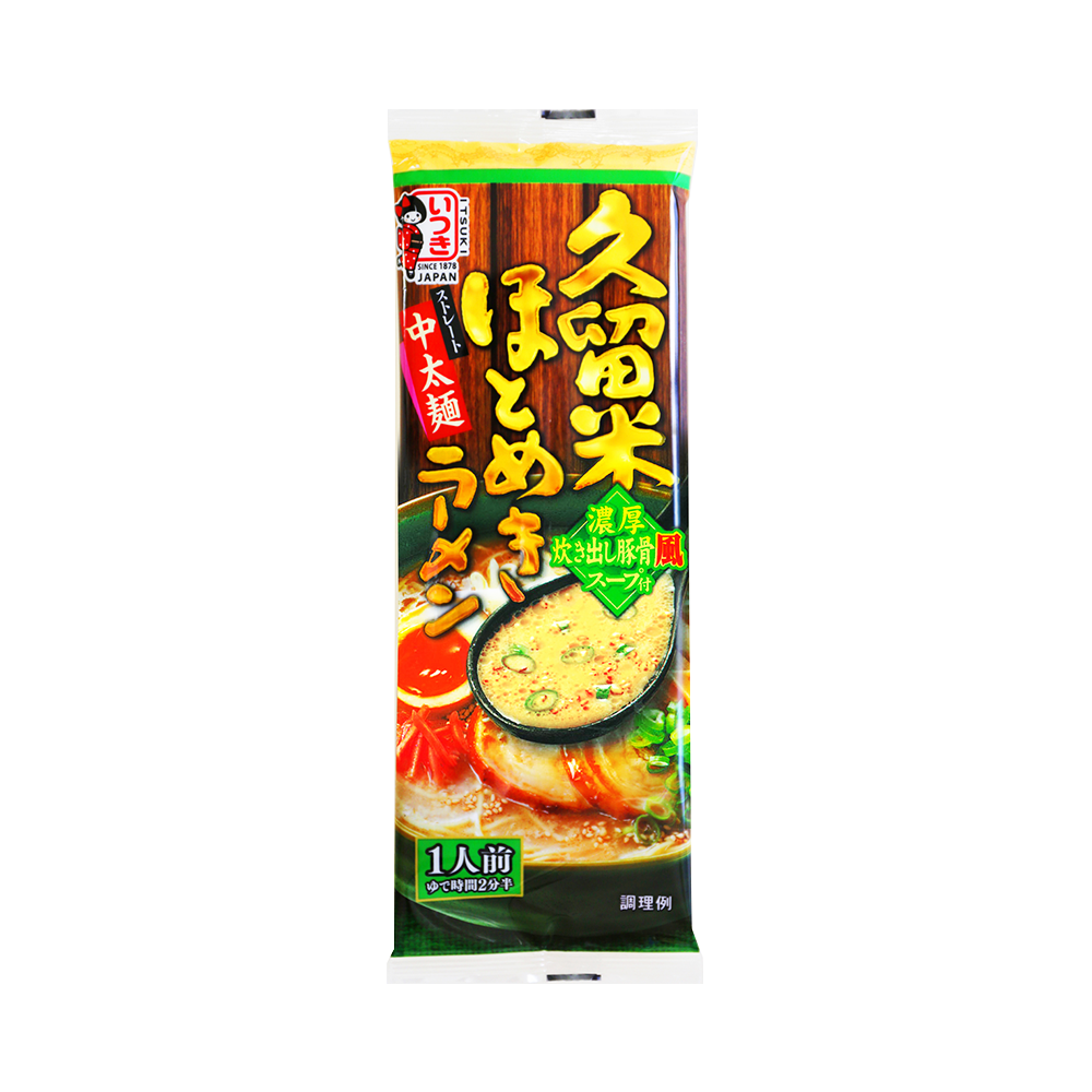 ITSUKI 五木食品 爽滑口感日本久留米拉面 105g/袋