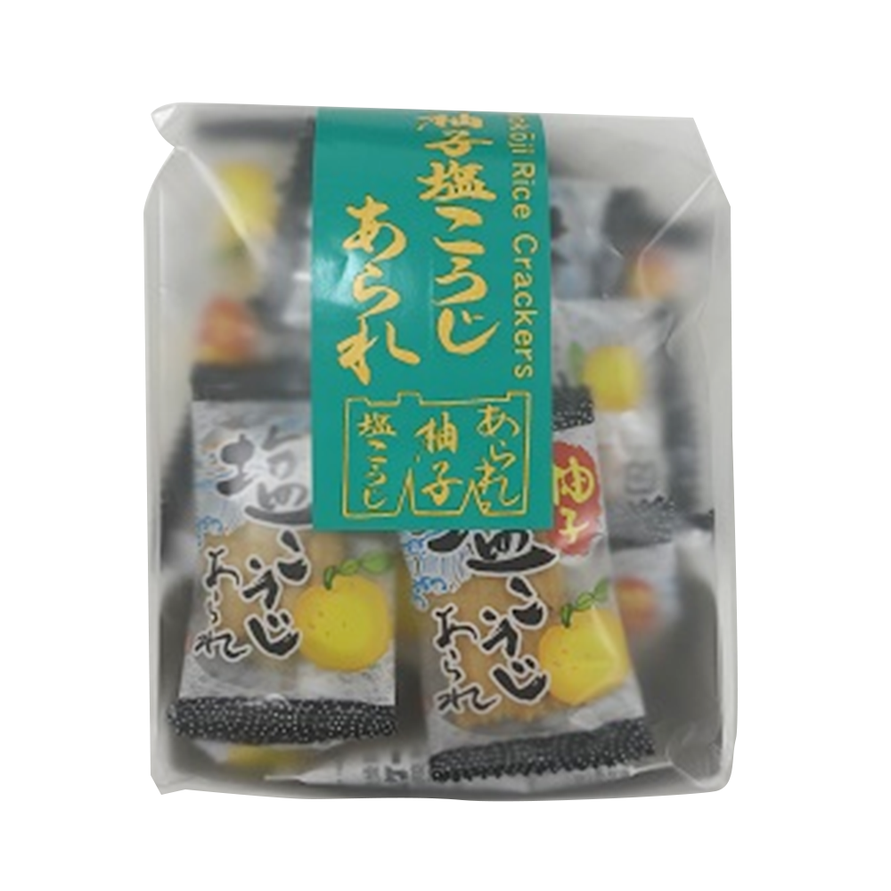 MORIHAKU 森白制果 柚子鹽曲酥脆米餅 53g/袋
