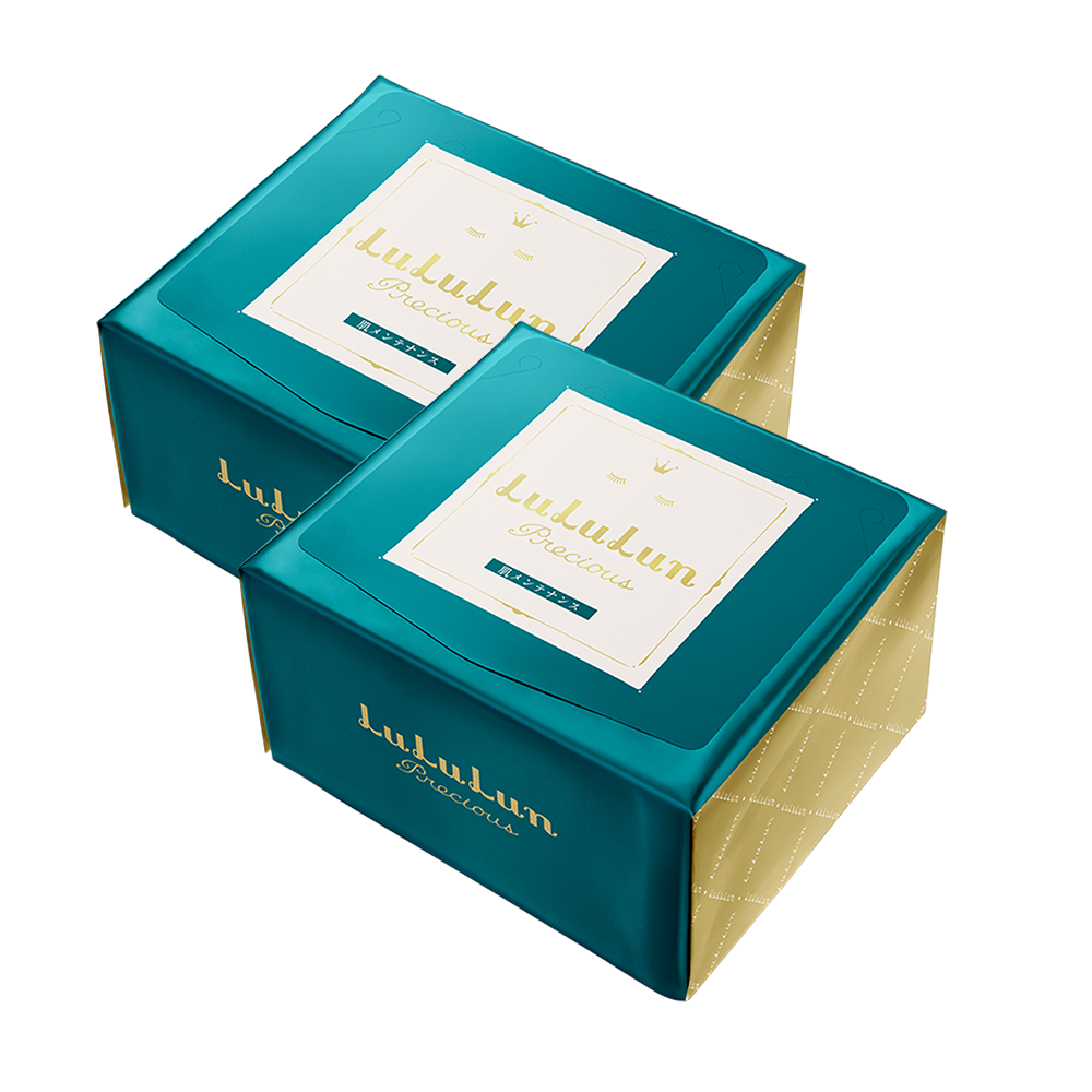 LULULUN precious  新版駐顏水油平衡熟齡肌綠面膜 32片 × 2盒