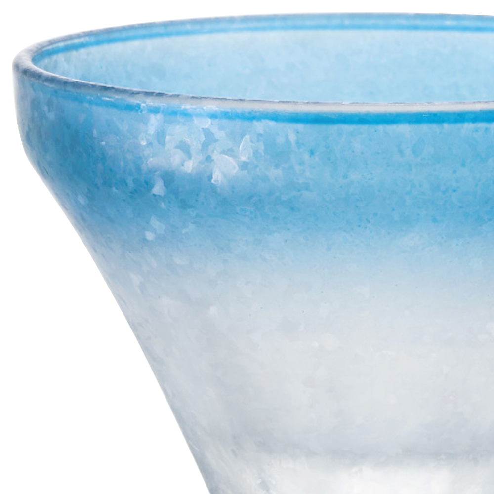 ISHIZUKA GLASS 石塚硝子 FUJIUTSUSHI 高端可愛富士山清酒杯 藍色 1個