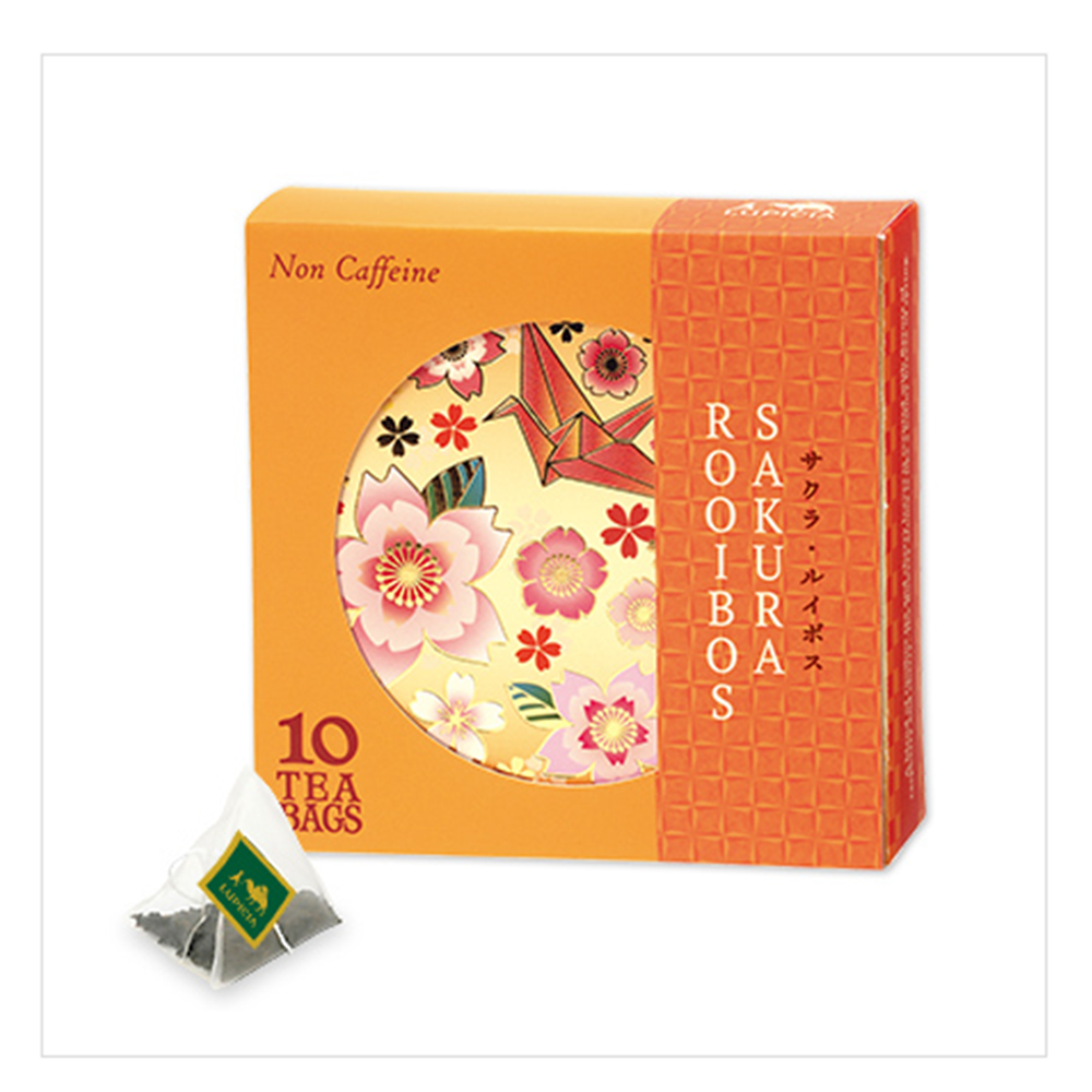 LUPICIA 限定設計盒裝櫻花路易波士紅茶 2.5g×10包