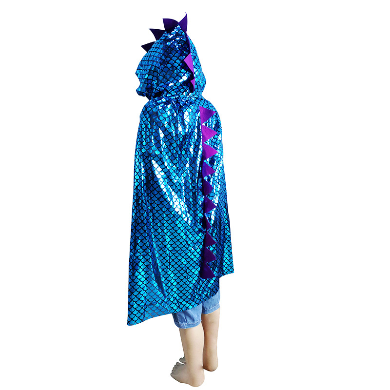 萬聖節披風  動物套裝恐龍披風化粧服飾道具小女巫斗篷