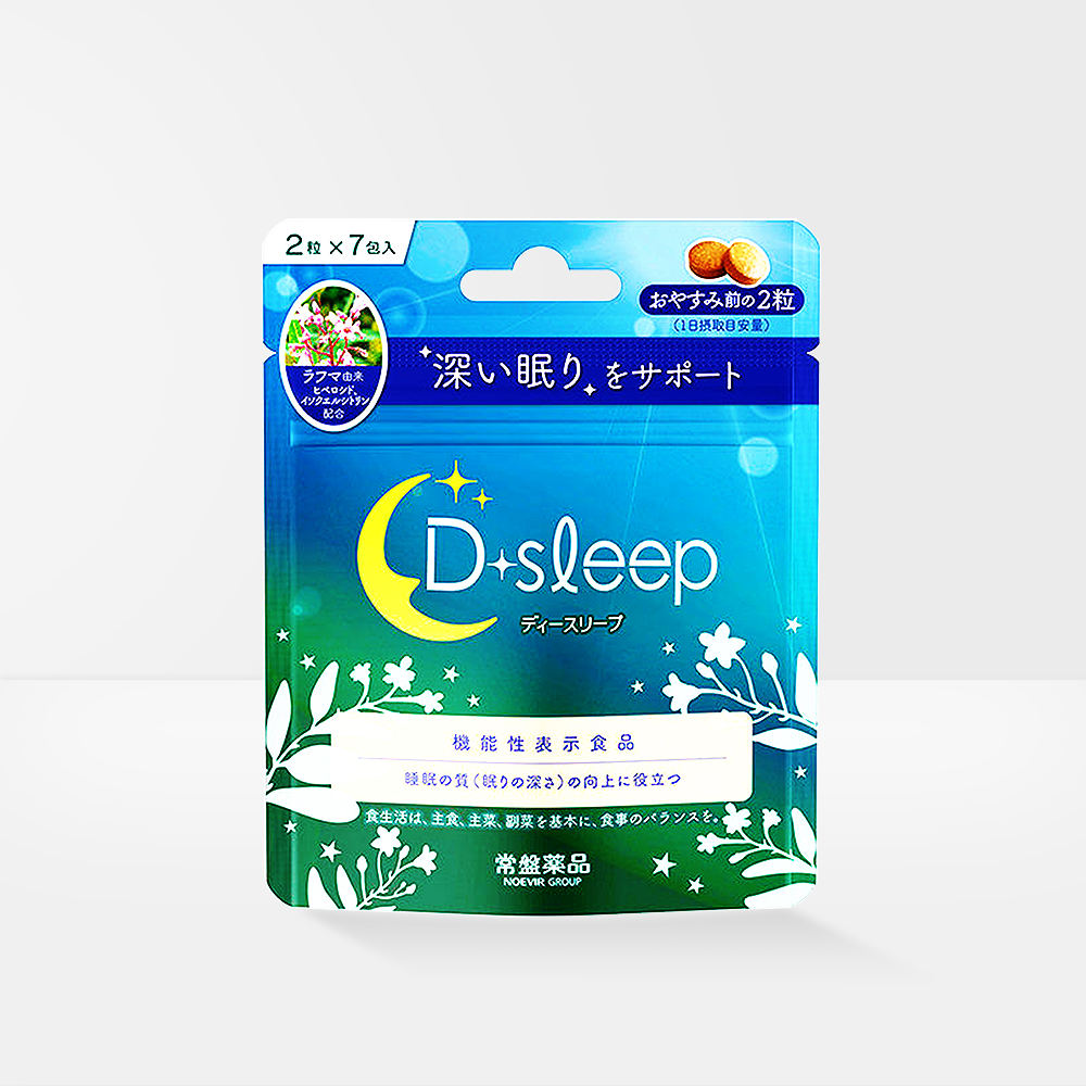 TOKIWA 常盤藥品工業 Dsleep天然成分助眠丸 14粒*5包