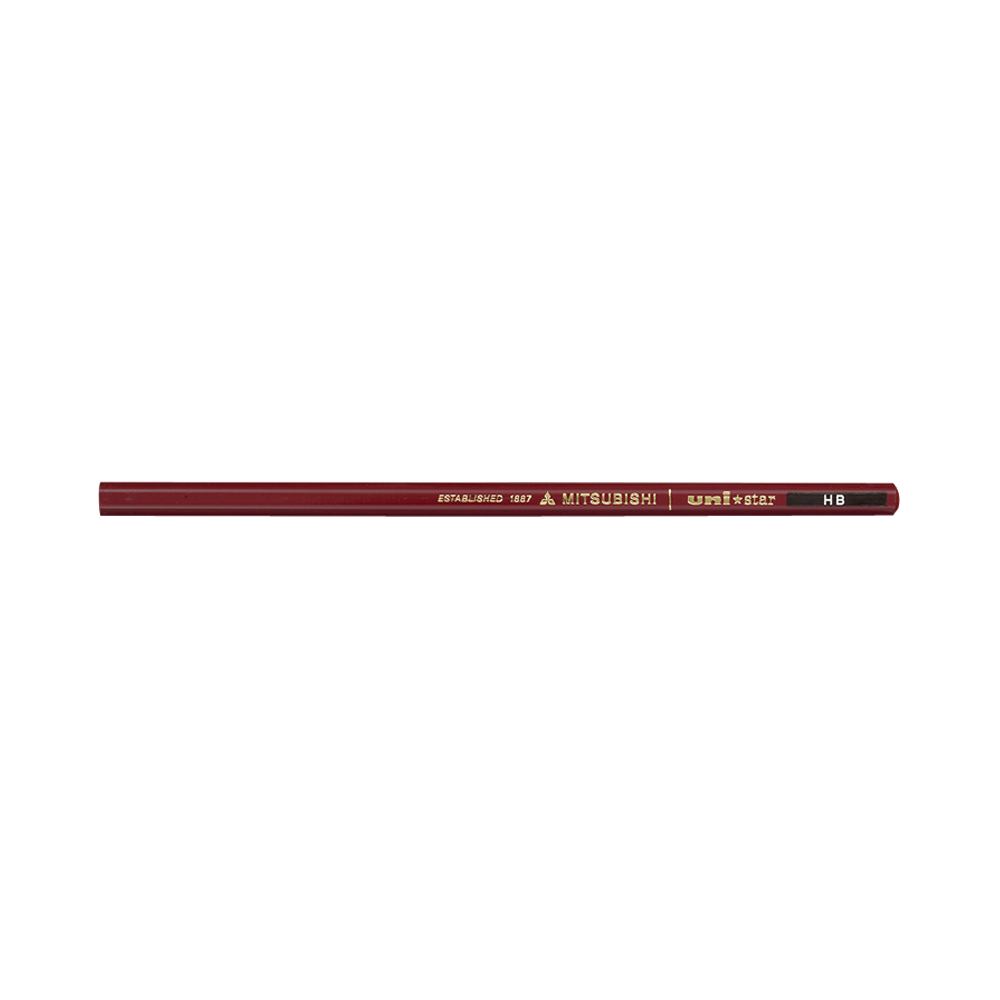 UNI 三菱鉛筆 Unistar 經典升級6角鉛筆 HB 1打（12支）