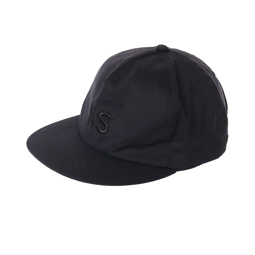 gym master 字母刺繡防刮時尚平沿棒球帽 G657676-05 黑色