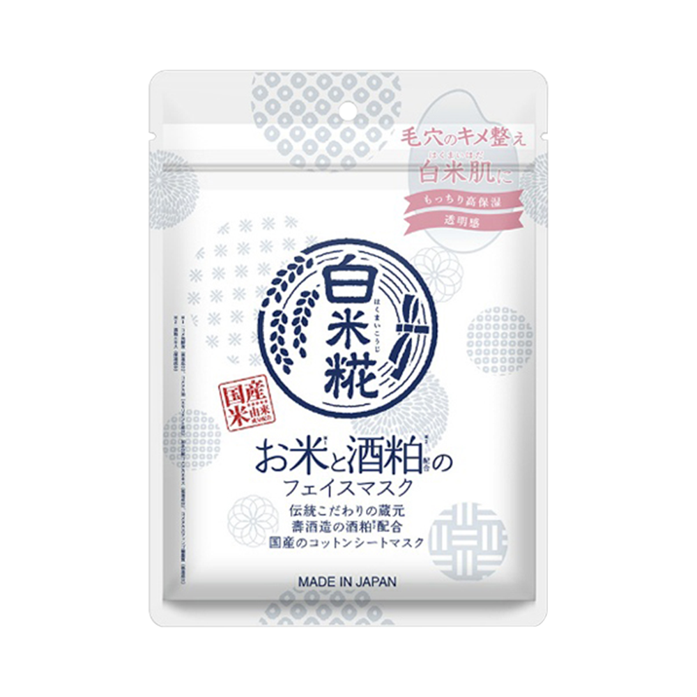 COSMETEX ROLAND 白米糀酒粕面膜 10片