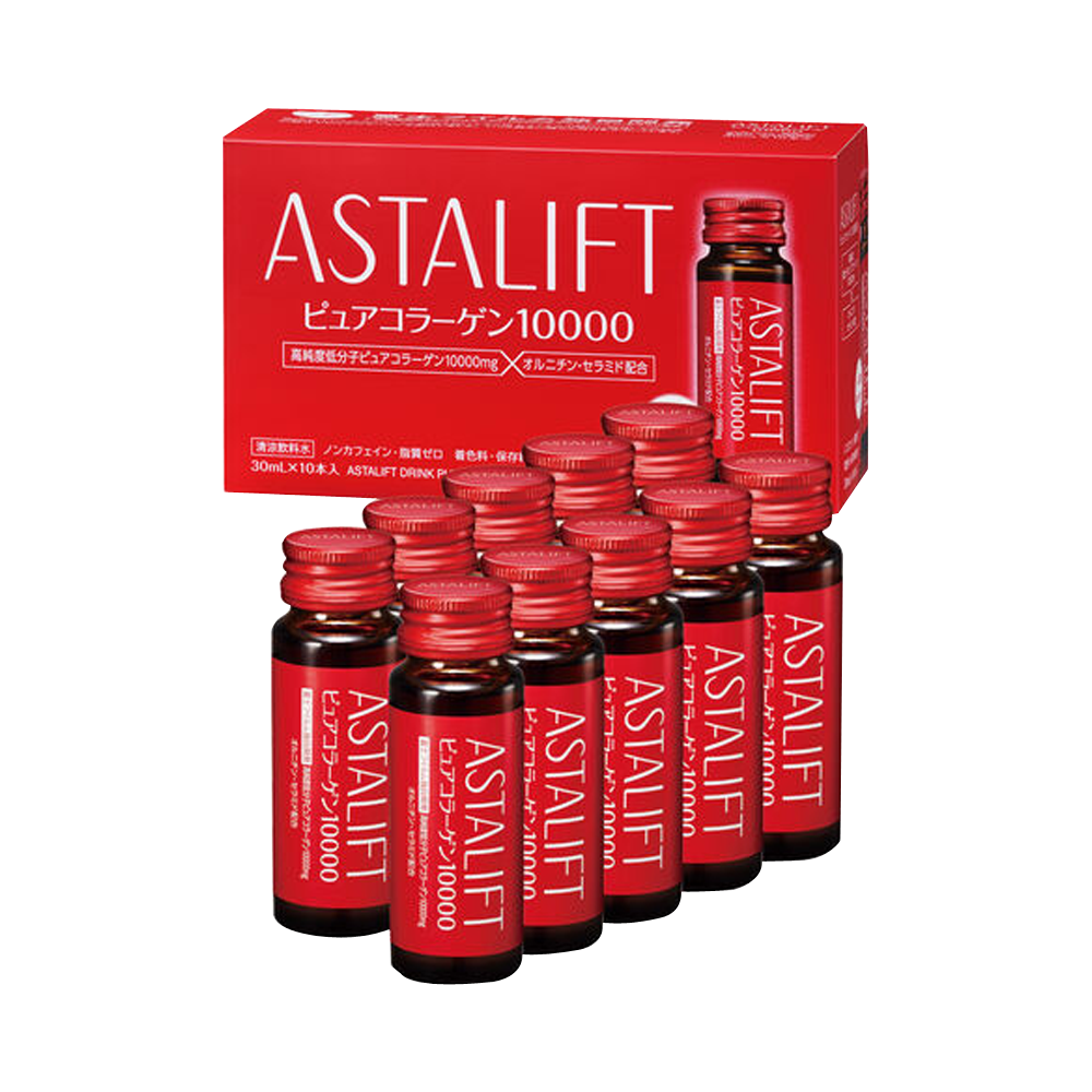 【6週年】ASTALIFT 艾詩緹 淨皙鑽白 美白膠原蛋白口服液（新包裝） 10瓶裝*3盒