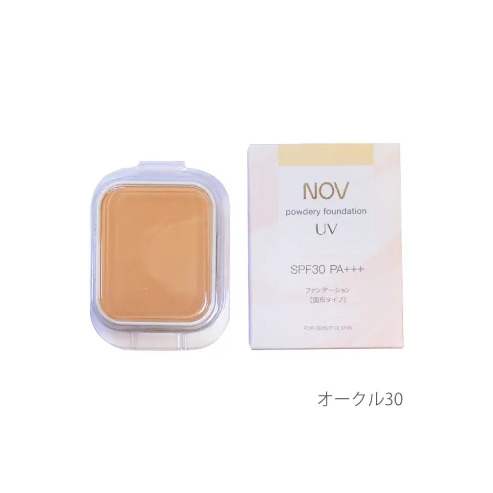 TOKIWA 常盤藥品工業 NOV 柔光遮瑕保濕粉餅UV 替換裝 #O30自然偏黃 12g