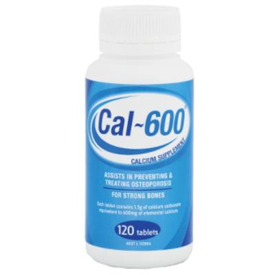 Cal-600 鈣爾奇鈣片 120片 （有助於提升鈣化）