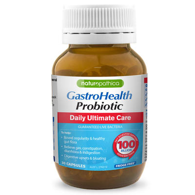 Naturopathica GastroHealth Daily Ultimate Care 100 Billion Cap X 30