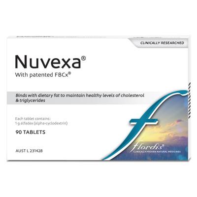 Flordis Nuvexa 紐維克 膳食纖維 90片 （降膽固醇和甘油三酯）