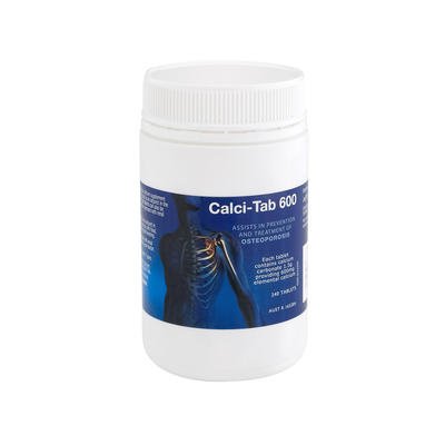 Calci-Tab 卡爾奇健骨補鈣片 600mg（增強骨骼強度）240片