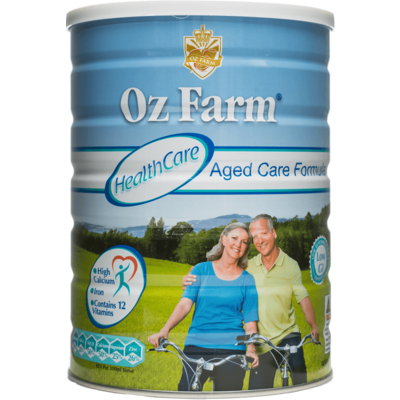 OZ Farm 澳美滋 老人奶粉 900g(高鈣高鐵高鋅低脂)