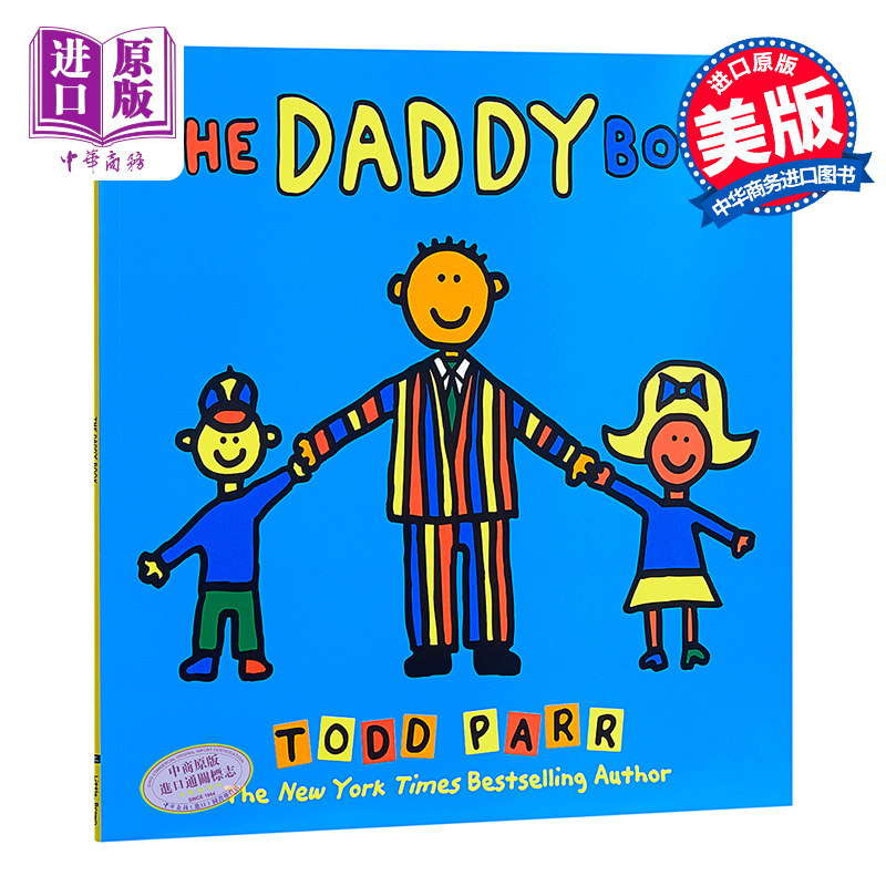 爸爸的書英文原版The Daddy BookTODD PARRHachette Book Group