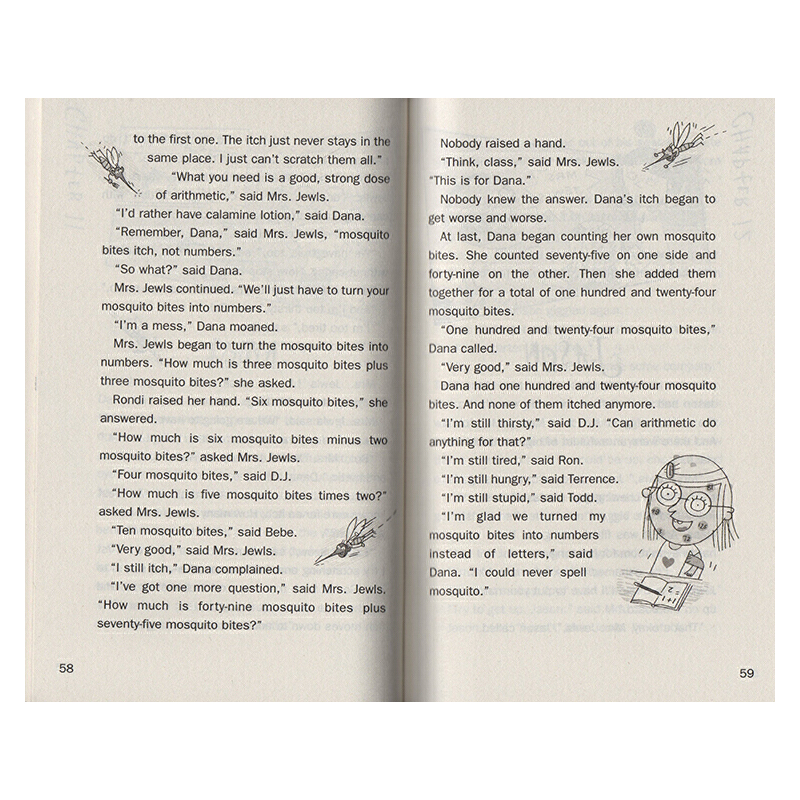 英文原版 歪歪路小學 5冊全套 The Wayside School 兒童章節小説書 我們的學校要倒了 新來的代課老師 洞作者路易斯·薩奇爾作品