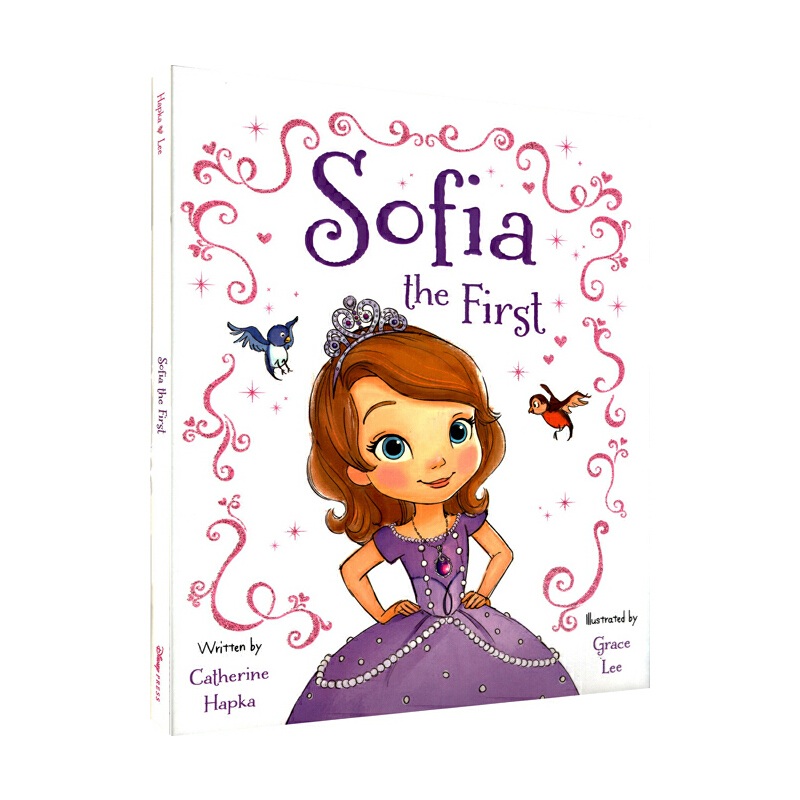 蘇菲亞公主 英文原版繪本3 6歲 Sofia the First 精裝 兒童情緒情商禮儀培養 親子共讀繪本 迪士尼圖畫故事書