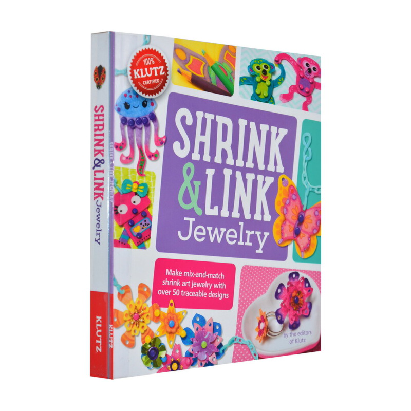Shrink and Link Jewelry 英文原版 Klutz 手工Diy製作 收縮飾品