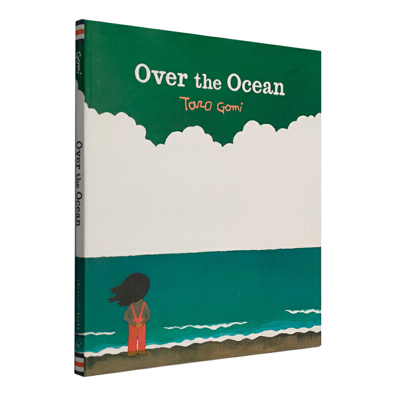 英文原版繪本0 3 6歲 Over the Ocean 越過海洋 Taro Gomi 五味太郎 精裝 激發想象力 兒童繪本故事親子共讀