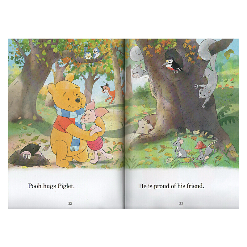 Disney Lots of Love 附CD 英文原版 迪斯尼有聲繪本奇米老鼠 3個故事合集 World of Reading 兒童分級讀物